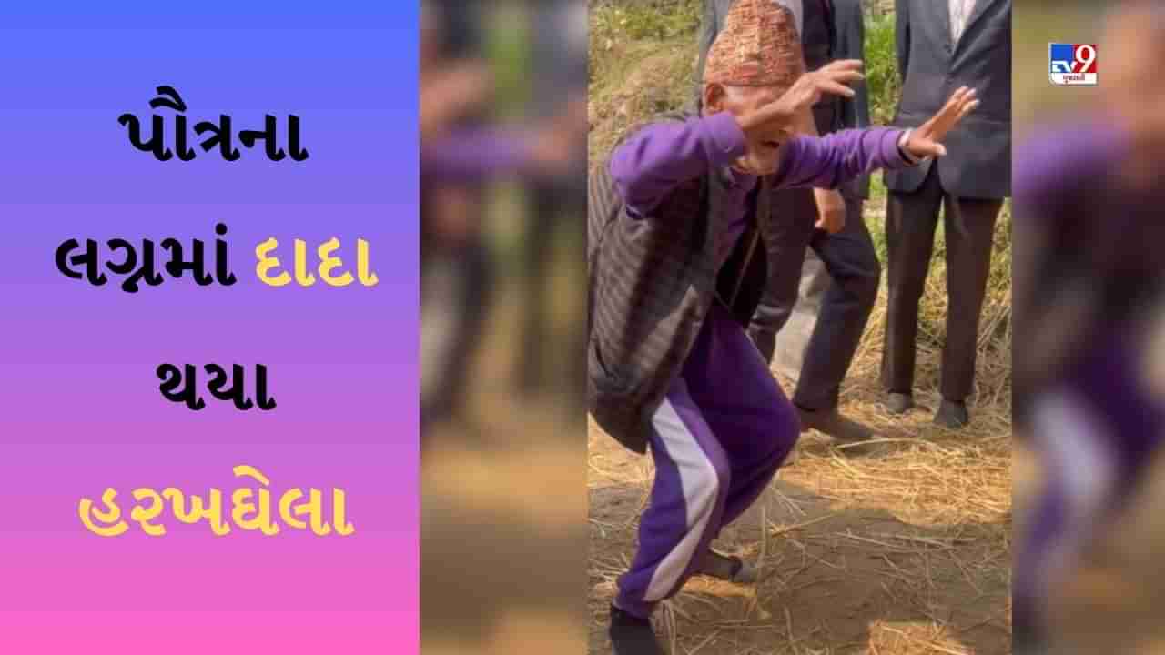 Dance Viral Video : પૌત્રના લગ્નમાં દાદા થયા હરખઘેલા, કર્યો જબરદસ્ત ડાન્સ, લોકોએ કહ્યું- આ છે સુપરથી પણ ઉપર