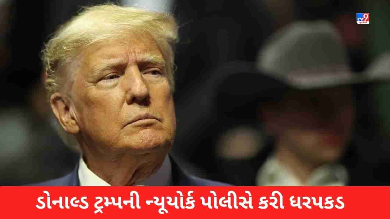 Breaking News: ડોનાલ્ડ ટ્રમ્પની ન્યૂયોર્ક પોલીસે કરી ધરપકડ, પોર્નસ્ટાર સાથે સંકળાયેલા મામલામાં કરાઈ ધરપકડ