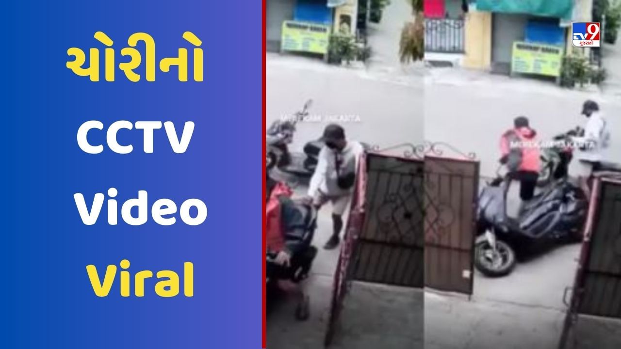 Viral Video: સ્કૂટીની કરવા ગયા હતા ચોરી, ઉલટાની હતી એ પણ ગૂમાવી, યુઝર્સે કહ્યુ 'લૂંટવા ગયા હતા કે લૂંટાવા'