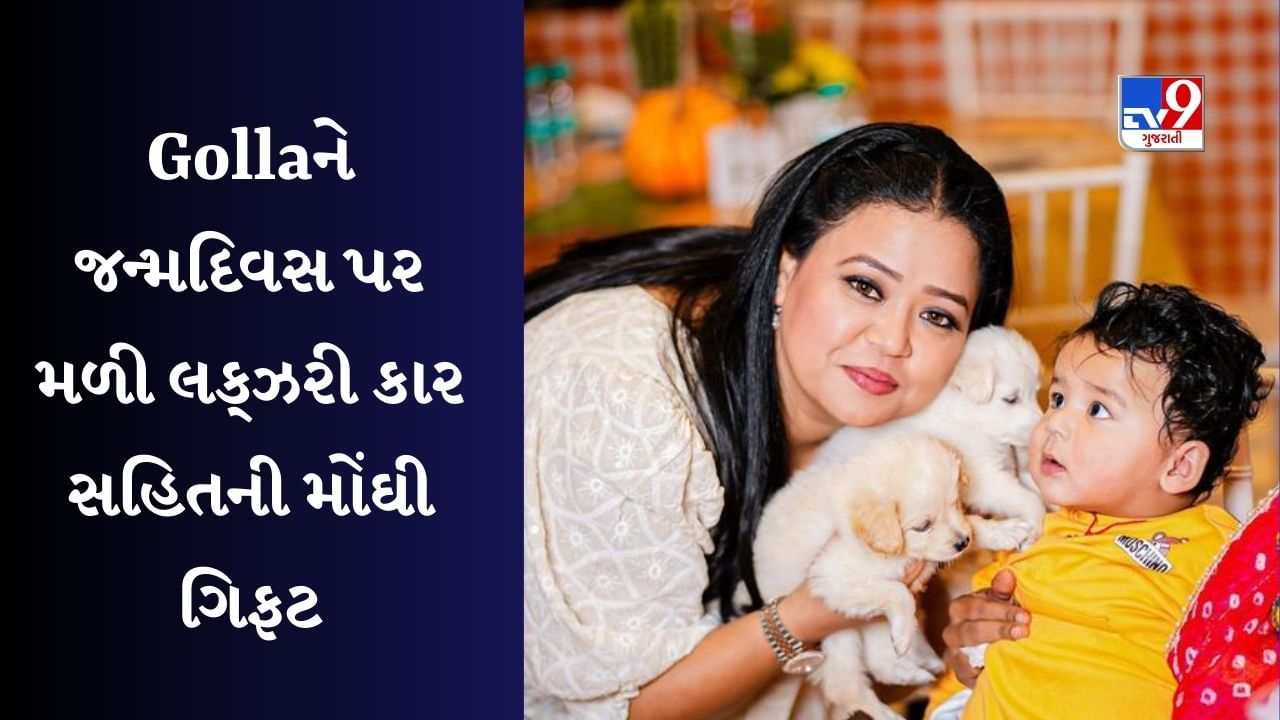 Golla Birthday Gifts : ભારતી સિંહે પુત્ર ગોલાની ઢગલો બર્થડે ગિફ્ટ ખોલી, video વાયરલ થયો