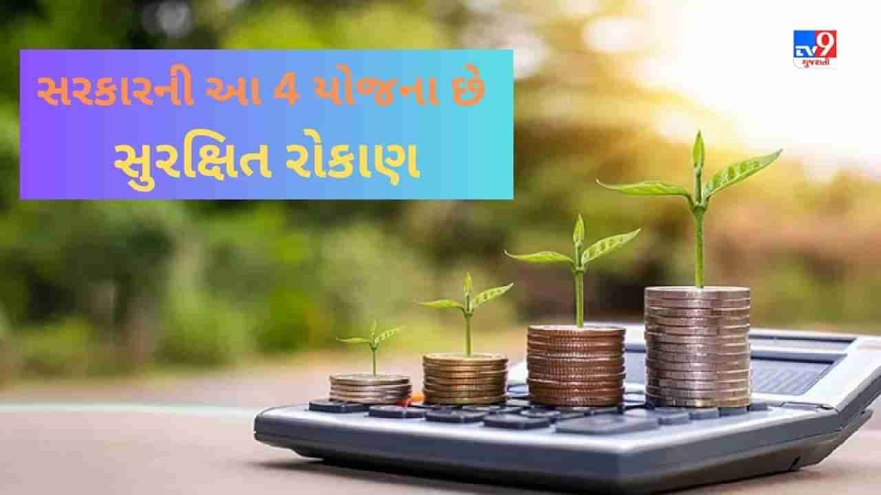 Govt. Scheme : સરકારની આ યોજનાઓમાં સુરક્ષિત રોકાણનો વિકલ્પ ઉપલબ્ધ છે, ટેક્સમાં છૂટનો પણ લાભ મળશે