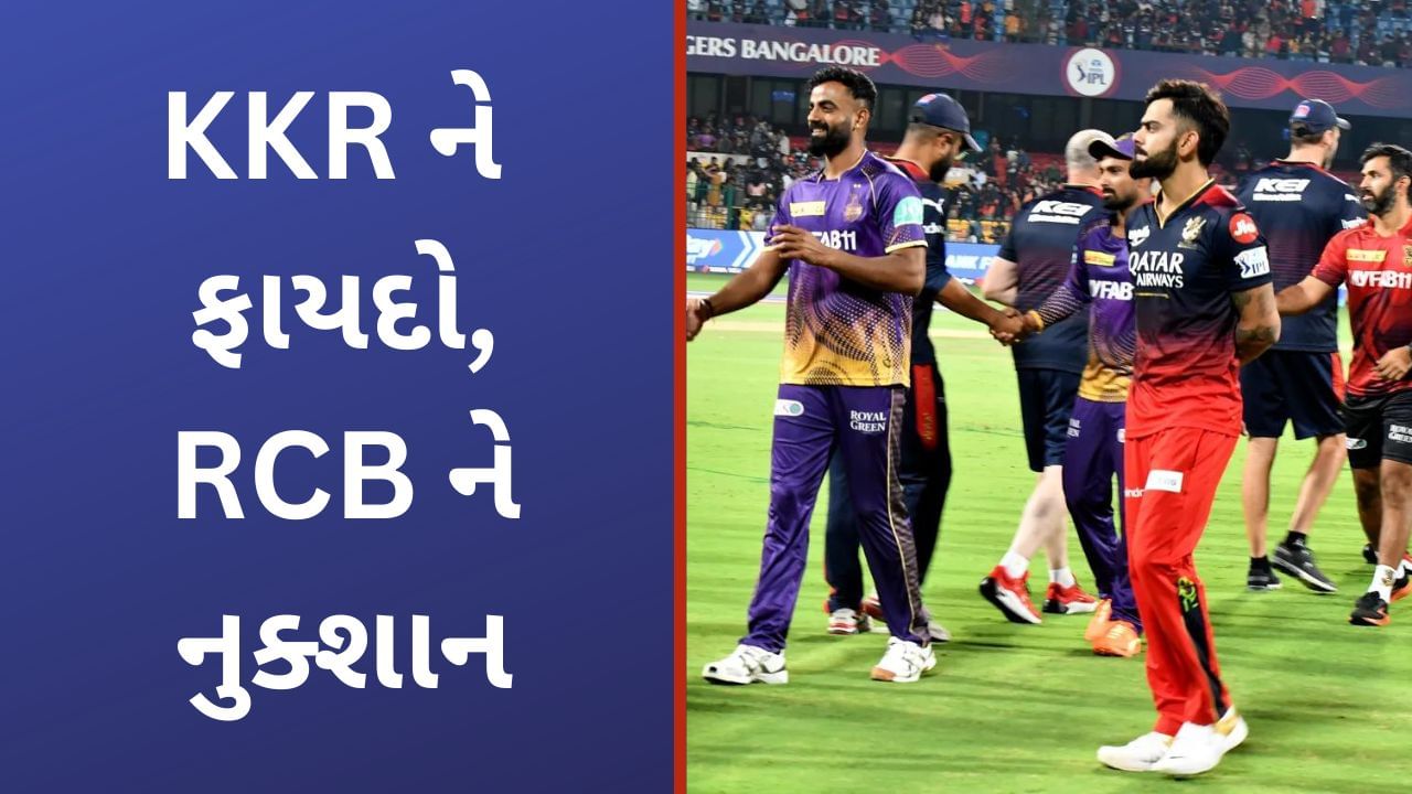 IPL 2023 Points Table અમદાવાદ બાદ કોલકાતાને 17 દિવસે જીત મળી, RCB એ