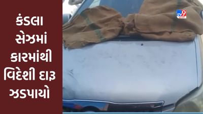 Gujarati Video : કંડલા સેઝમાં કસ્ટમ વિભાગની તપાસમાં કારમાંથી વિદેશી દારૂ ઝડપાયો
