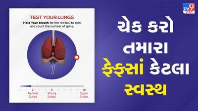 આ વીડિયો જોતી વખતે તમે તમારા શ્વાસને કેટલો સમય રોકી શકો છો? ઘરે બેઠા ચેક કરો તમારા ફેફસાં કેટલા સ્વસ્થ છે