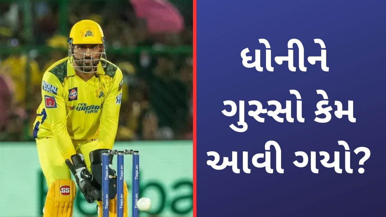 MS Dhoni Angry Video: ધોનીએ જયપુરમાં થયો ગુસ્સે, આ વખતે અંપાયર નહીં ખેલાડી હતો નિશાને!