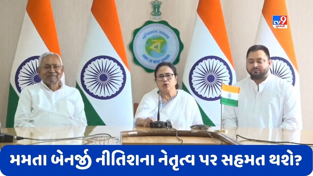 નીતીશ કુમારે ભાજપ વિરુદ્ધ વિપક્ષને એક મંચ પર લાવવાની કવાયત શરૂ કરી, મમતા બેનર્જી નીતિશના નેતૃત્વ પર સહમત થશે?
