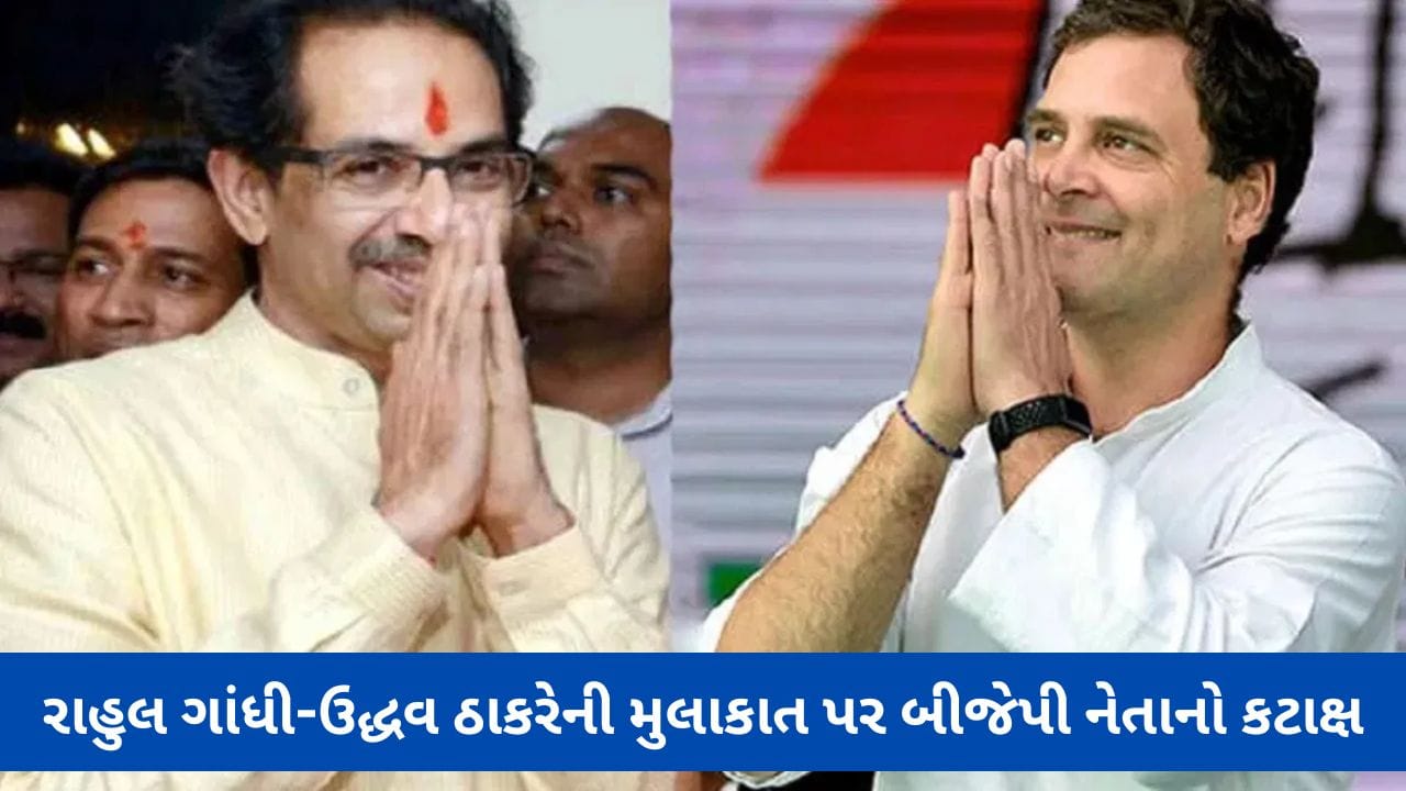 Maharashtra: 'પપ્પુ પપ્પુના ઘરે જાય છે તો પપ્પુ સ્ક્વેર થાય છે', રાહુલ ગાંધી-ઉદ્ધવ ઠાકરેની મુલાકાત પર ભાજપ નેતાનું ટ્વીટ