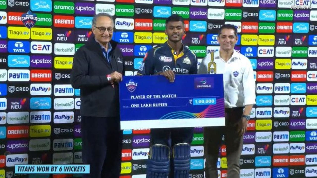 ગયા વર્ષે પણ આ ખેલાડીએ ગુજરાતનું પ્રતિનિધિત્વ કર્યું હતું. 2022 માં સુદર્શને પાંચ IPL મેચ રમી અને 145 રન બનાવ્યા. જેમાં એક અડધી સદી સામેલ હતી. આ સિઝનમાં તેણે અત્યાર સુધીમાં બે મેચ રમી છે અને કુલ 84 રન બનાવ્યા છે. દિલ્હી સામેની ઈનિંગ માટે તેને મેન ઓફ ધ મેચ જાહેર કરવામાં આવ્યો હતો.