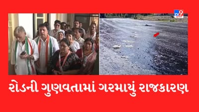 Vadodara : રોડ પરનો ડામર પીગળવા મુદ્દે કોંગ્રેસે આવેદનપત્ર આપ્યું, કહ્યું મ્યુનિસિપલ કમિશનર નિષ્પક્ષ તપાસ કરી પગલા ભરે, જુઓ Video Vadodara : રોડ પરનો ડામર પીગળવા મુદ્દે કોંગ્રેસે આવેદનપત્ર આપ્યું, કહ્યું મ્યુનિસિપલ કમિશનર નિષ્પક્ષ તપાસ કરી પગલા ભરે, જુઓ Video