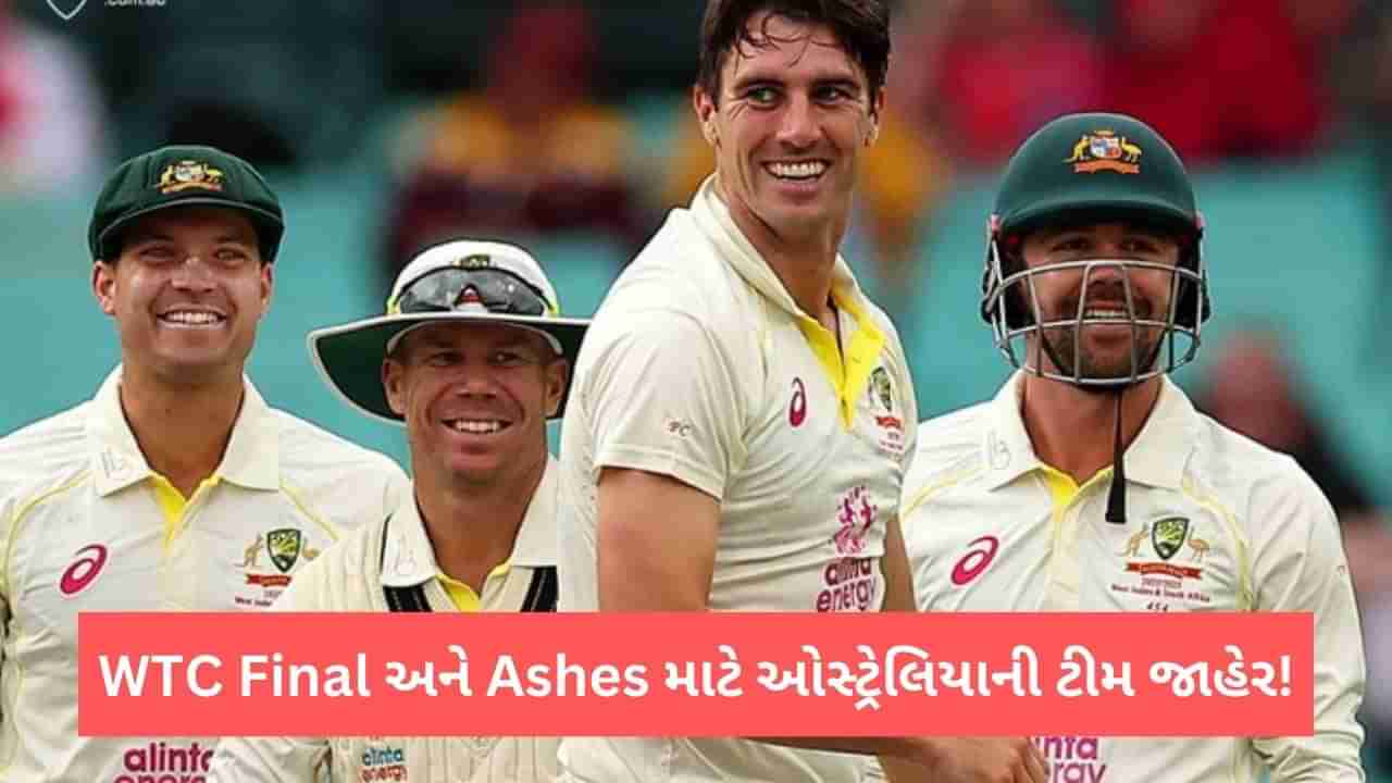 Australia Squad for WTC Final: ઓસ્ટ્રેલિયાએ 17 ખેલાડીઓની સ્ક્વોડનુ કર્યુ એલાન, ડેવિડ વોર્નરને લઈ મોટો સમાચાર