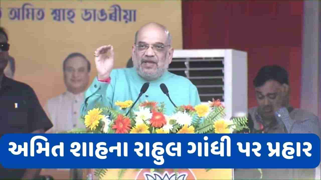 Amit Shah On Rahul Gandhi : અમિત શાહના રાહુલ ગાંધી પર પ્રહાર,...આખા દેશમાંથી કોંગ્રેસનો સફાયો થઈ જશે