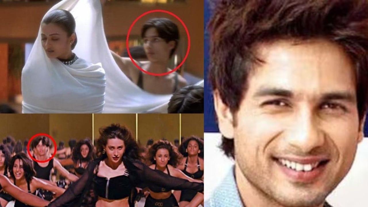 શાહિદ કપૂરઃ બોલિવૂડના દિગ્ગજ અભિનેતા શાહિદ કપૂર આજે કોઈ ઓળખ પર નિર્ભર નથી, પરંતુ અહીં સુધી પહોંચવા માટે તેમને ઘણો સંઘર્ષ કરવો પડ્યો છે. ફિલ્મોમાં કામ કરતા પહેલા તેણે ઘણી ફિલ્મોમાં બેકગ્રાઉન્ડ ડાન્સર તરીકે પણ કામ કર્યું છે. જો તમને યાદ હોય તો શાહિદ વર્ષ 1999માં ઐશ્વર્યા રાયની ફિલ્મ 'તાલ'ના ગીત 'કહીં આગ લગે'માં બેકગ્રાઉન્ડ ડાન્સર તરીકે જોવા મળ્યો હતો. (ફોટો ક્રેડિટ: ગુગલ)