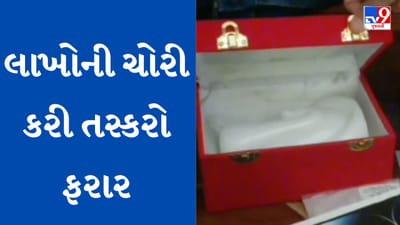 Gujarati Video : વલસાડમાં બંધ બંગલામાં તસ્કરો ત્રાટક્યા, લાખોની ચોરી કરી ફરાર