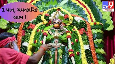 આજે હનુમાનજીને આ રીતે અર્પણ કરી દો એક પાન, તમે સ્વપ્નેય નહીં વિચાર્યા હોય તેના ચમત્કારિક લાભ !