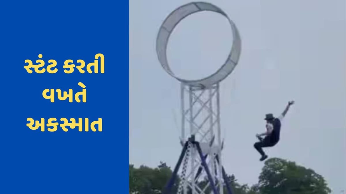 Viral Video: સ્વિંગ પર સ્ટંટ કરતી વખતે વ્યક્તિ સાથે થયો ભયંકર અકસ્માત, વીડિયો જોઈને રૂવાડા ઉભા થઈ જશે
