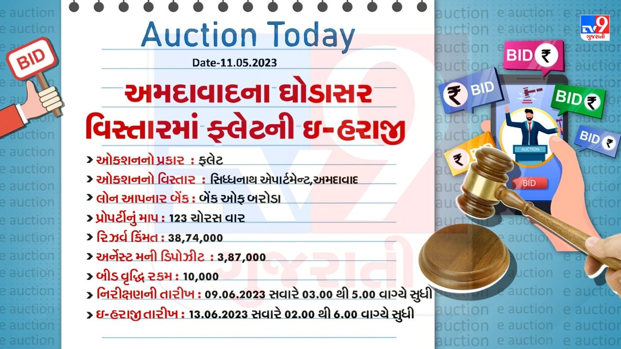 Ahmedabad Ghodhasar E Auction Detail