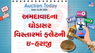 Auction Today : અમદાવાદના ઘોડાસર વિસ્તારમાં ફ્લેટની ઇ- હરાજી, જાણો વિગતો