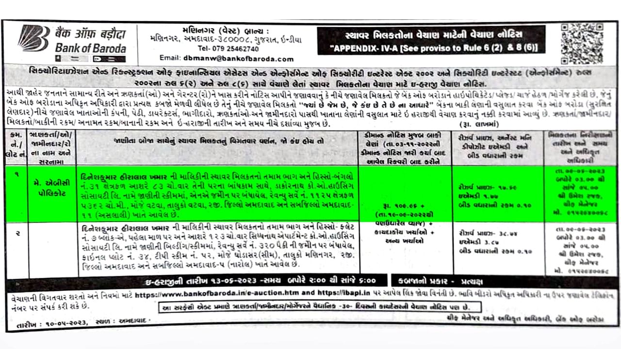 Ahmedabad Vatva Eauction Paper Cutting