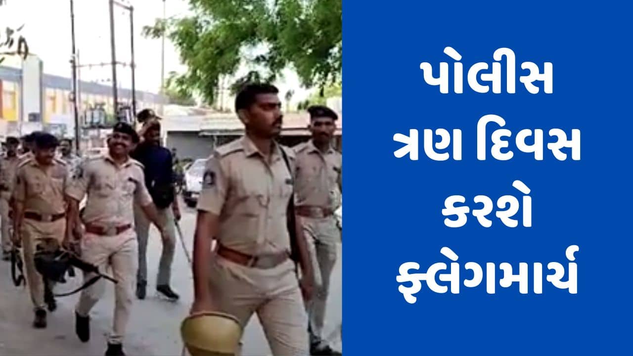 Gujarati Video : અમરેલીમાં આગામી દિવસોમાં ડિમોલેશનની કામગીરી હાથ ધરવામાં આવશે, પોલીસ 3 દિવસ કરશે ફ્લેગમાર્ચ