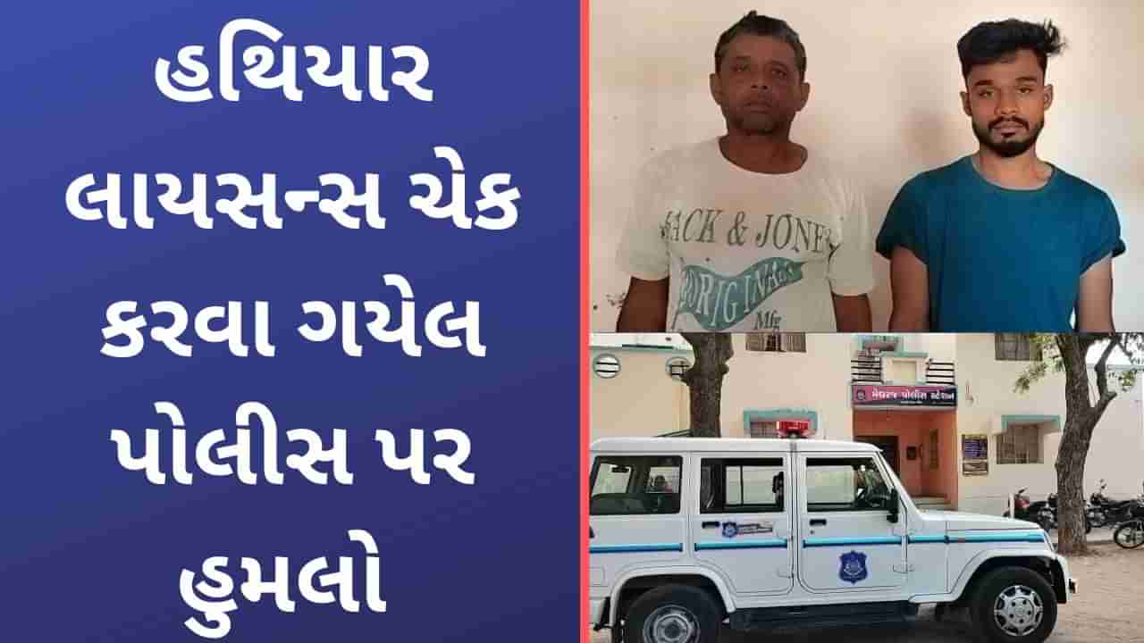 Aravalli: મોડાસા SOG ટીમ પર હુમલો, હથિયાર પરવાના ચેક કરવાની કાર્યવાહી દરમિયાન એટેક કર્યો, 2 આરોપી ઝડપાયા