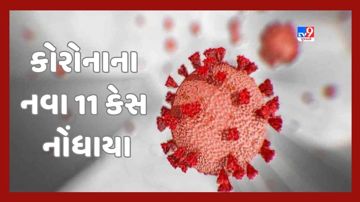 Breaking News : ગુજરાતમાં કોરોનાના આજે નવા 11 કેસ નોંધાયા