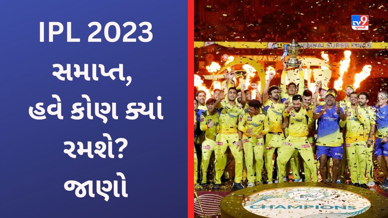 Cricket Calendar: IPL 2023 સમાપ્ત, હવે કોણ, ક્યાં અને ક્યારે રમશે મેચ, જાણો પુરુ ક્રિકેટ કેલેન્ડર