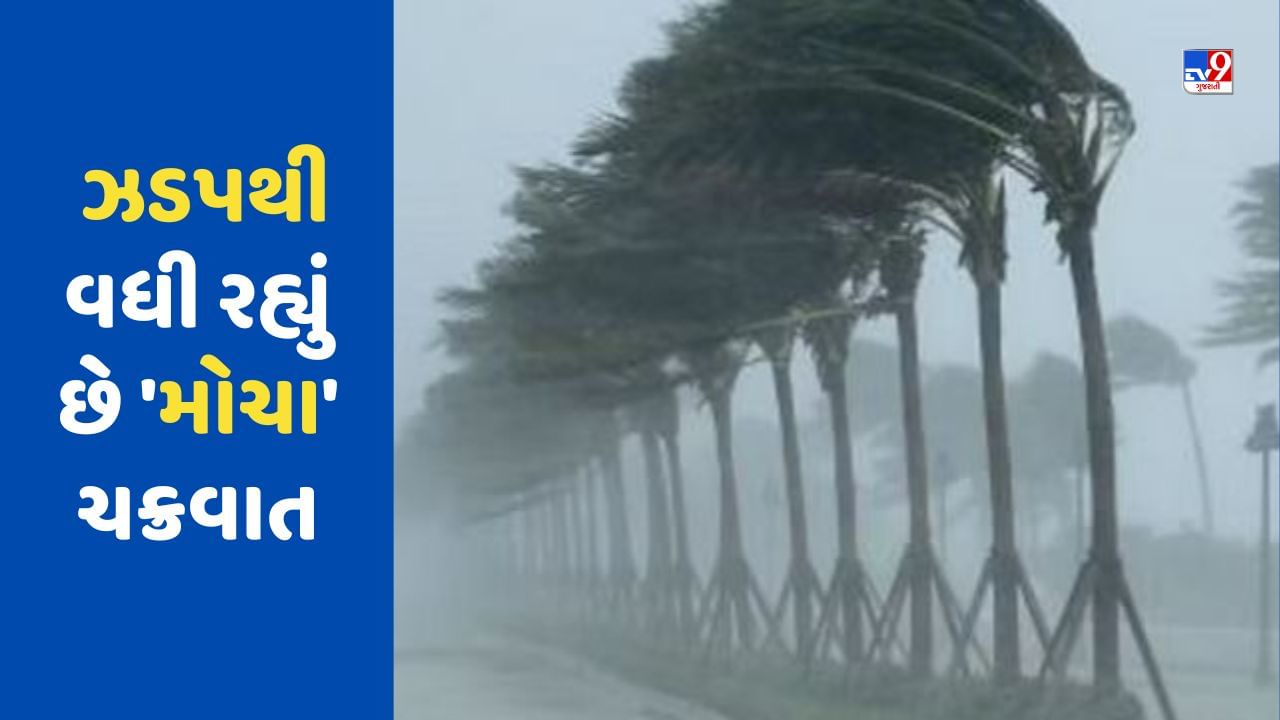 Cyclone Mocha: બંગાળની ખાડીમાં ઝડપથી વધી રહ્યું છે ચક્રવાતી તોફાન, ભારે પવન સાથે વરસાદની શક્યતા