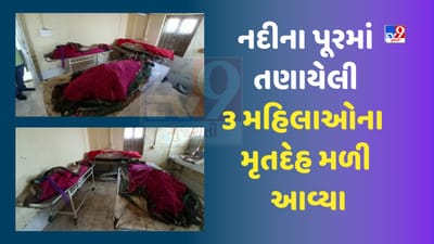 Junagadh : નદીના પૂરમાં તણાયેલી 3 મહિલાઓના મૃતદેહ મળી આવ્યા, જુઓ Video