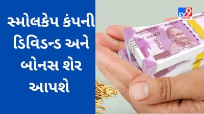 Dividend stock : આ સ્મોલકેપ કંપની ડિવિડન્ડ અને બોનસ શેરનો બમણો લાભ આપશે, રેકોર્ડ ડેટ પણ જાહેર કરાઈ