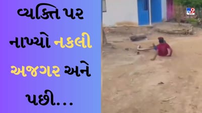 Funny Prank Video : ઘોડાગાડી વાળા સાથે વ્યક્તિએ કર્યો પ્રેન્ક, જોઈને ડરનો માર્યો કૂદી પડ્યો