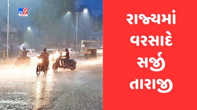 Gujarati Video : રાજ્યમાં વરસાદે સર્જી તારાજી, બે દિવસમાં વાવાઝોડા અને વીજળી પડવાથી 5 લોકોના મોત Gujarati Video : રાજ્યમાં વરસાદે સર્જી તારાજી, બે દિવસમાં વાવાઝોડા અને વીજળી પડવાથી 5 લોકોના મોત