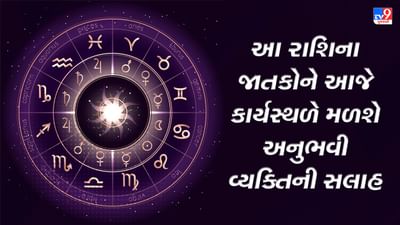 Horoscope Today Video : આ 5 રાશિના જાતકોને આજે કાર્યસ્થળે અનુભવી વ્યક્તિની સલાહ મળશે, જાણો કઈ કઈ રાશિ છે, જુઓ Video