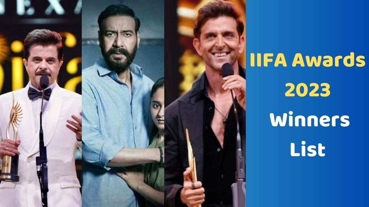 IIFA Awards 2023 અજય દેવગનની 'દ્રશ્યમ 2'ને મળ્યો શ્રેષ્ઠ ફિલ્મનો