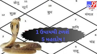 કુંડળીમાં રહેલા 5 મહાદોષમાંથી મુક્તિ અપાવશે 1 સરળ ઉપાય ! જાણો કેવી રીતે ટળશે મહા મુસીબતો ?