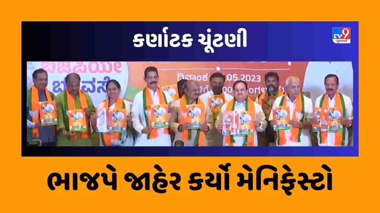 Karnataka Election : અડધા કિલો દૂધથી યુનિફોર્મ સિવિલ કોડ સુધી, આ છે ભાજપના ચૂંટણી વચનો