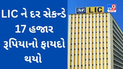 LICનો નફો 3 મહિનામાં 5 ગણો  વધ્યો, કંપનીને દર સેકન્ડે 17 હજાર રૂપિયાનો ફાયદો થયો