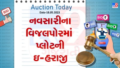 Auction Today : નવસારીના વિજલપોરમાં પ્લોટની ઇ- હરાજી, જાણો વિગતો