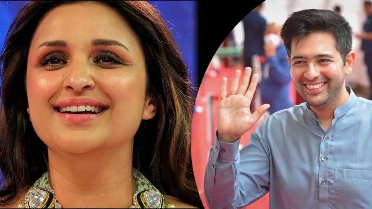 Parineeti-Raghav Engagement: પરિણીતી-રાઘવની સગાઈ- દુલ્હે રાજાનો ઈનસાઈડનો Video થયો વાયરલ Parineeti-Raghav Engagement: પરિણીતી-રાઘવની સગાઈ- દુલ્હે રાજાનો ઈનસાઈડનો Video થયો વાયરલ
