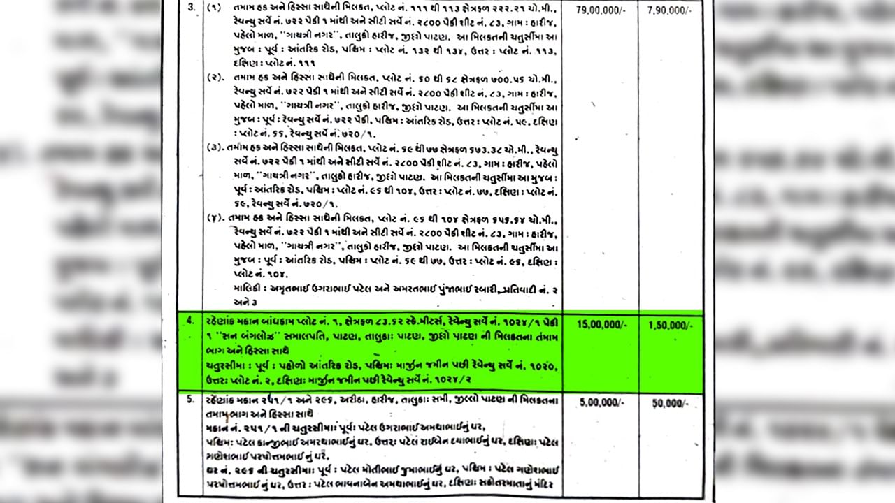 Patan E Auction Paper Cutting