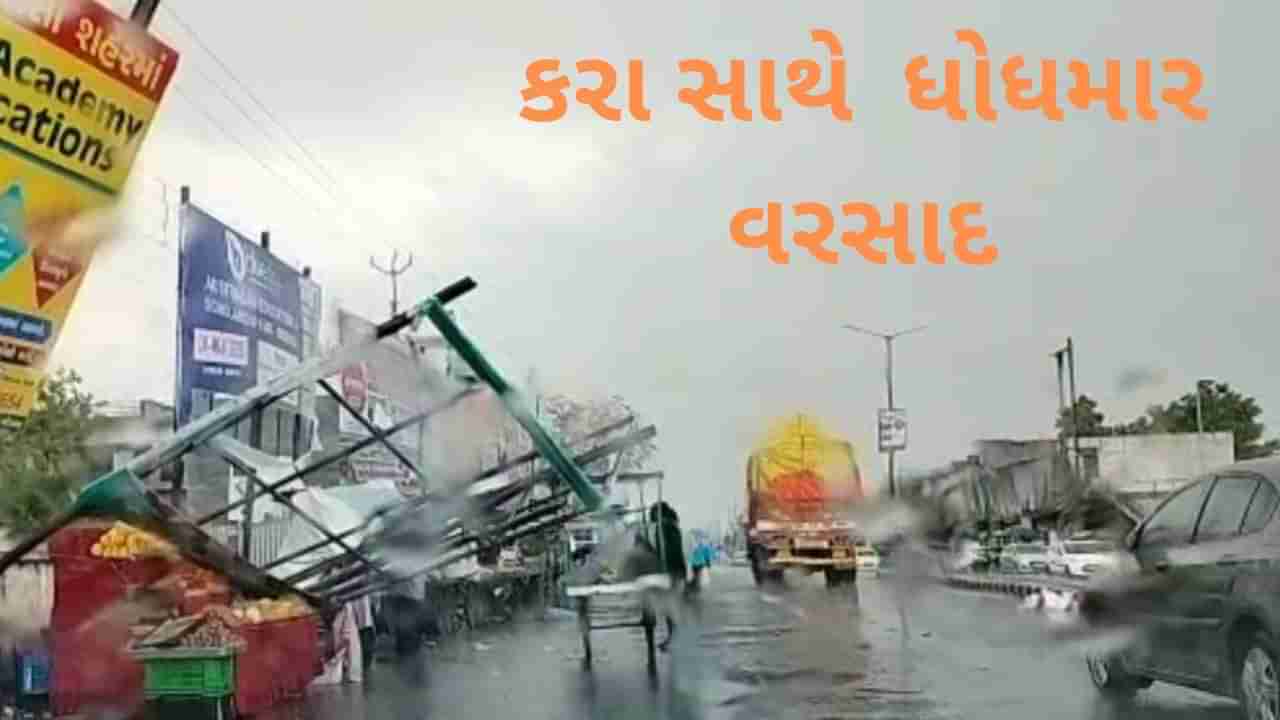 Rain In Aravalli: અરવલ્લી જિલ્લામાં કમોસમી વરસાદ વરસ્યો, મેઘરજ પંથકમાં કરા સાથે વરસાદ