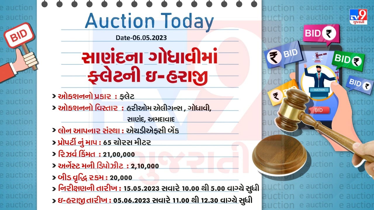 Sanand Godhavi E Auction