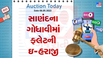 Auction Today :  સાણંદના ગોધાવીમાં ફ્લેટની ઇ- હરાજી, જાણો વિગતો