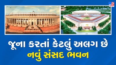 New Parliament Inauguration: જુના સંસદથી કેટલું અલગ છે નવું સંસદ ભવન, જાણો શું છે તફાવત?