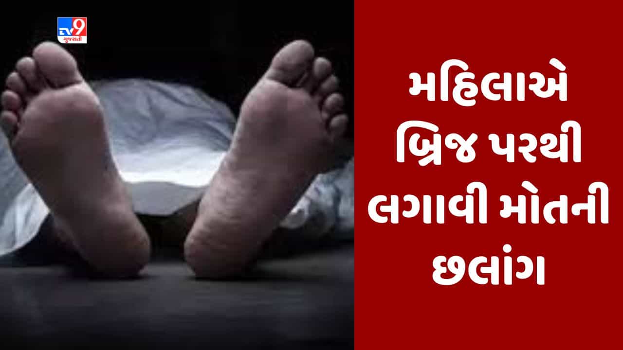 Surat : વેડ-વરિયાવ બ્રિજ પરથી એક મહિલાએ લગાવી મોતની છલાંગ, પતિએ દ્વારકા આવવાની મનાઈ કરતા પગલુ ભર્યુ
