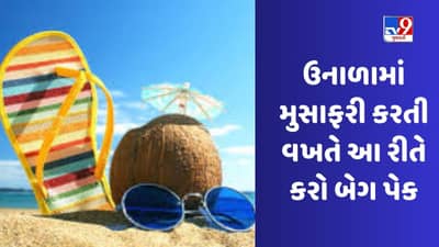 Summer Tips : ઉનાળામાં મુસાફરી કરતી વખતે તમારી સાથે આ વસ્તુઓ રાખો, ચેકલિસ્ટમાં સામેલ કરો