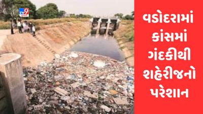 Vadodara : શહેરમાં વરસાદી પાણીના નિકાલ માટે બનાવાયેલા કાંસમાં ગંદકી, સફાઇ કરવા શહેરીજનોની માંગ Vadodara : શહેરમાં વરસાદી પાણીના નિકાલ માટે બનાવાયેલા કાંસમાં ગંદકી, સફાઇ કરવા શહેરીજનોની માંગ