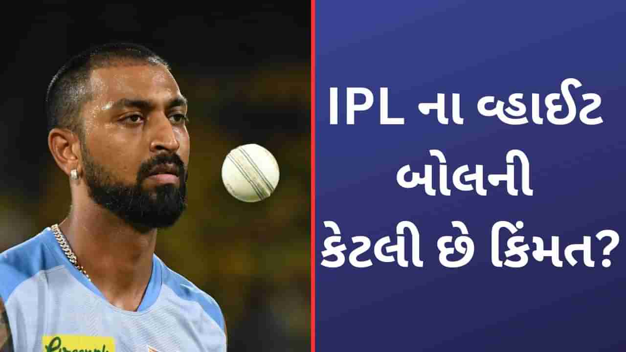 IPL માં ઉપયોગમાં લેવાતા વ્હાઈટ બોલ ની કિંમત કેટલી હશે? કેવા અને કેટલા વજનના બોલનો થાય છે ઉપયોગ, જાણો