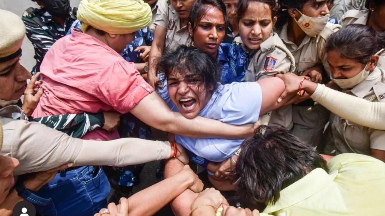 Wrestlers Protest: દિલ્હી પોલીસે કહ્યું કુસ્તીબાજો સામે કેમ કાર્યવાહી કરવામાં આવી ? વાંચો શું છે સત્યતા