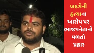 મલ્લિકાર્જુન ખડગેની હત્યાના આરોપ પર ભાજપ નેતાએ કહ્યું - ''હારી જવાના ડરથી ભાજપ પર આરોપ..