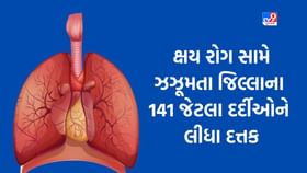 Dang: તંત્ર દ્વારા ક્ષય રોગ સામે ઝઝૂમતા જિલ્લાના 141 જેટલા દર્દીઓને દત્તક લઈ પોષણક્ષમ આહાર આપવાની નવતર પહેલ Dang: તંત્ર દ્વારા ક્ષય રોગ સામે ઝઝૂમતા જિલ્લાના 141 જેટલા દર્દીઓને દત્તક લઈ પોષણક્ષમ આહાર આપવાની નવતર પહેલ